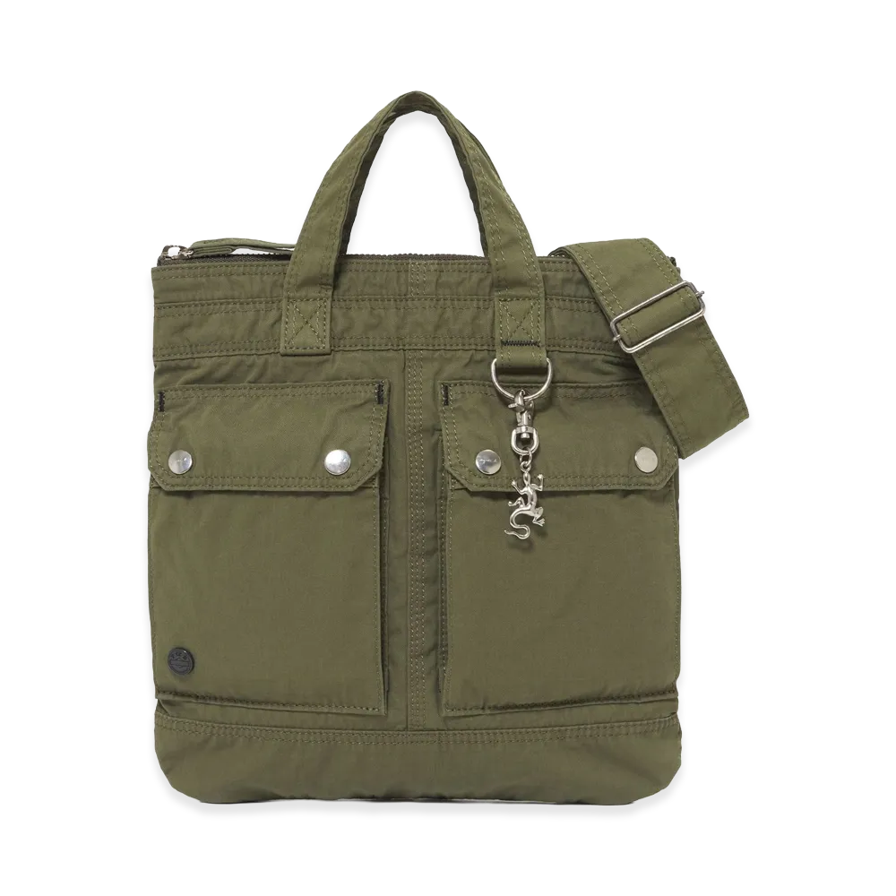 POTR x agnes b. 2Way Helmet Bag(S) "Khaki"