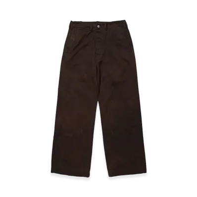 T.T Taiga Takahashi LOT.202 Engineer Trousers "Mix Brown"