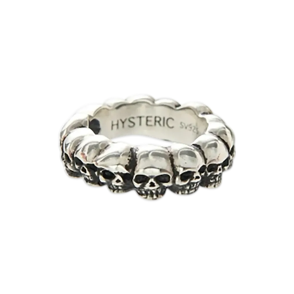 HYSTERIC GLAMOUR Skull Ring Women "Silver"