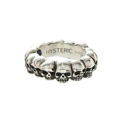 HYSTERIC GLAMOUR Skull Ring Women "Silver"