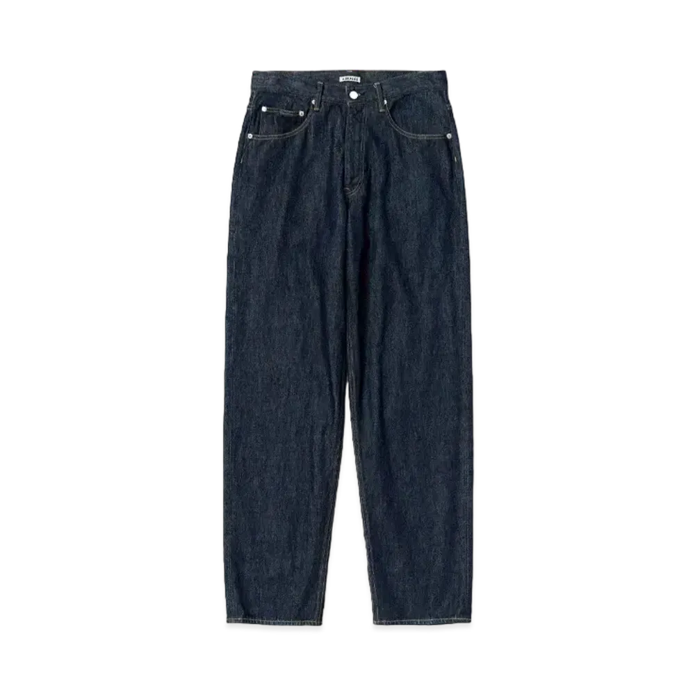 AURALEE Hard Twist Denim Wide Pants "Indigo"