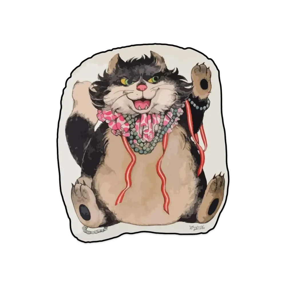 Disney x Yuko Higuchi Lucifer Cushion "White"
