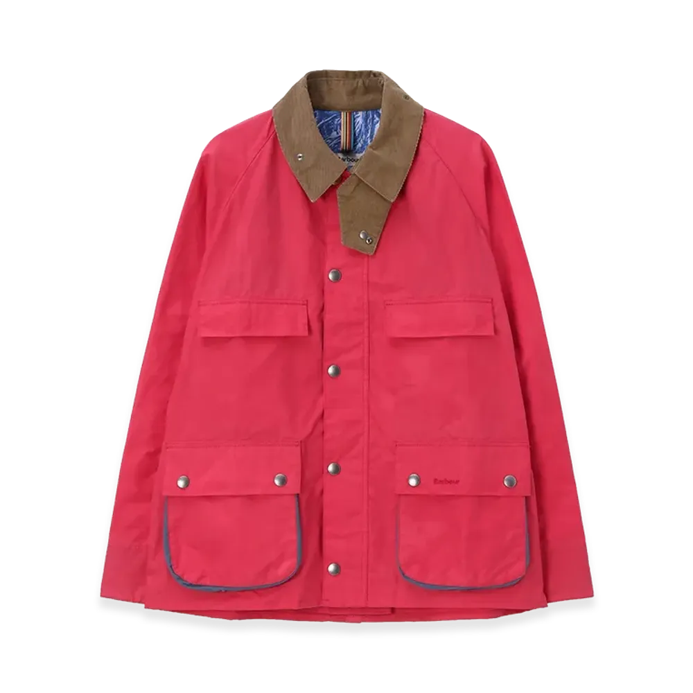 Barbour x Paul Smith Bedale Cotton Jacket "Cherry"