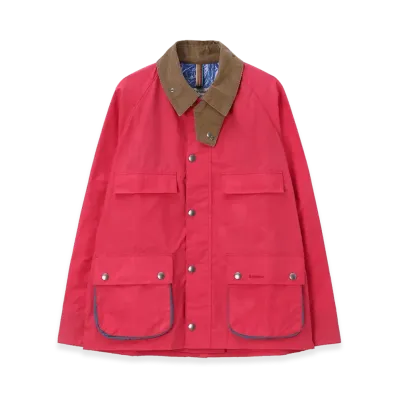 Barbour x Paul Smith Bedale Cotton Jacket "Cherry"
