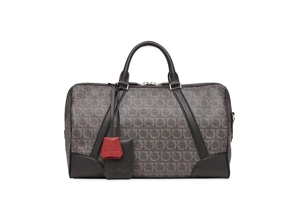 Salvatore Ferragamo Duffel Bag "Black/Gray"