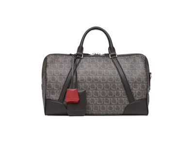 Salvatore Ferragamo Duffel Bag "Black/Gray"