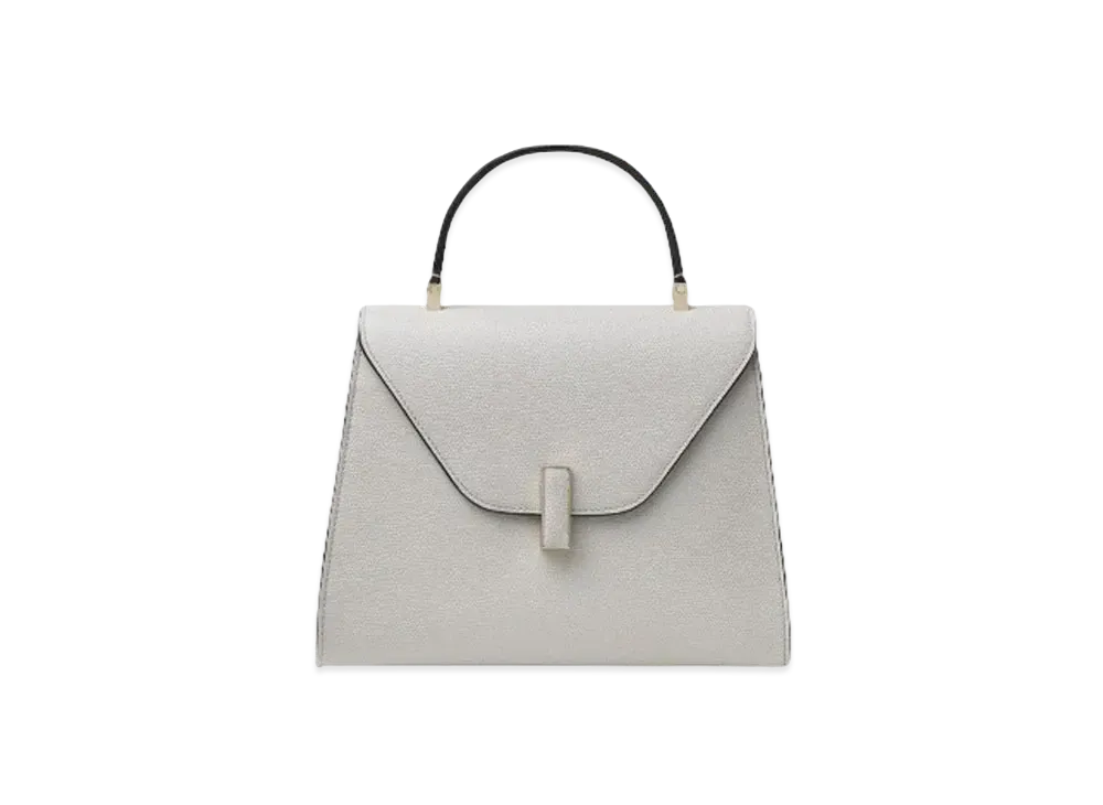 Valextra Iside Medium Bag "Ash Gray"