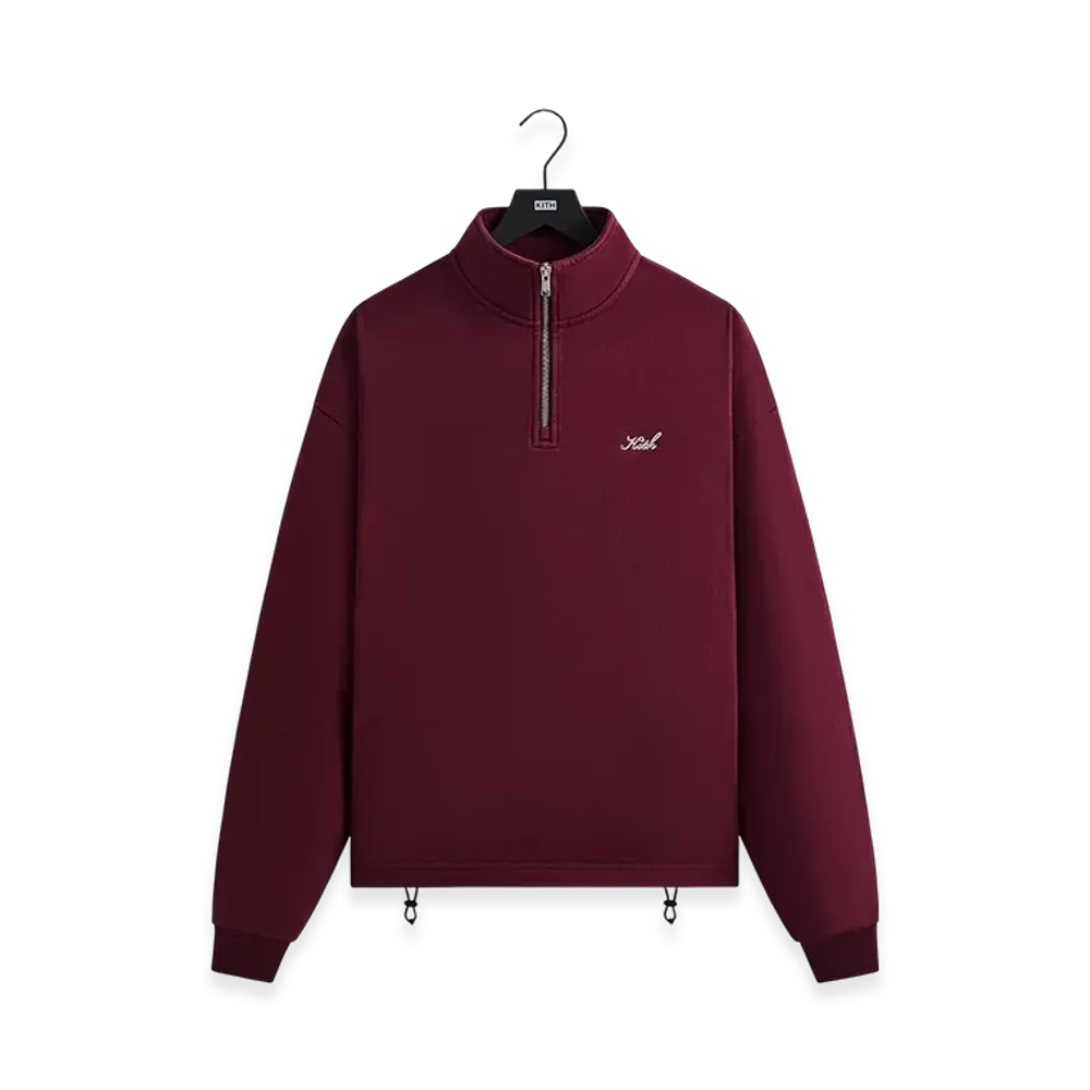 Kith Nelson Quarter Zip Pullover "Magma"