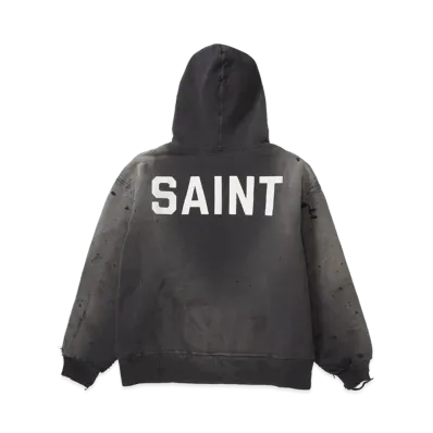 SAINT Mxxxxxx x BerBerJin BB DBL Face Hoodie "Black"