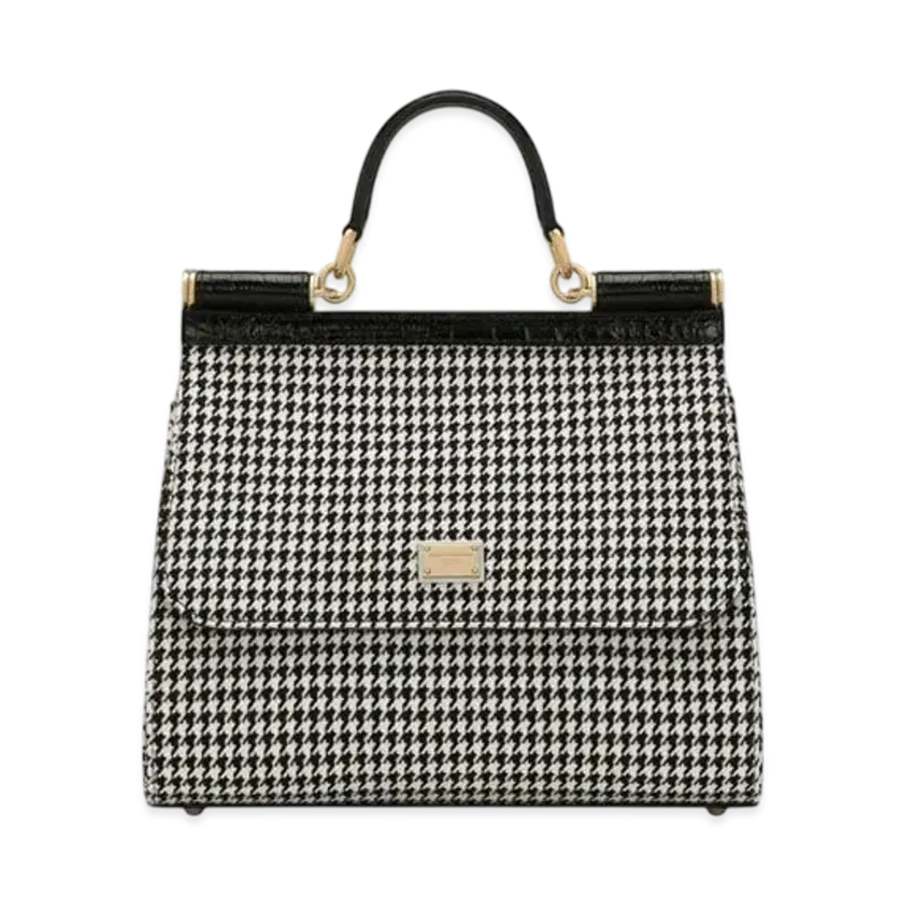 DOLCE&GABBANA Large Sicily Handbag "Multicolor"