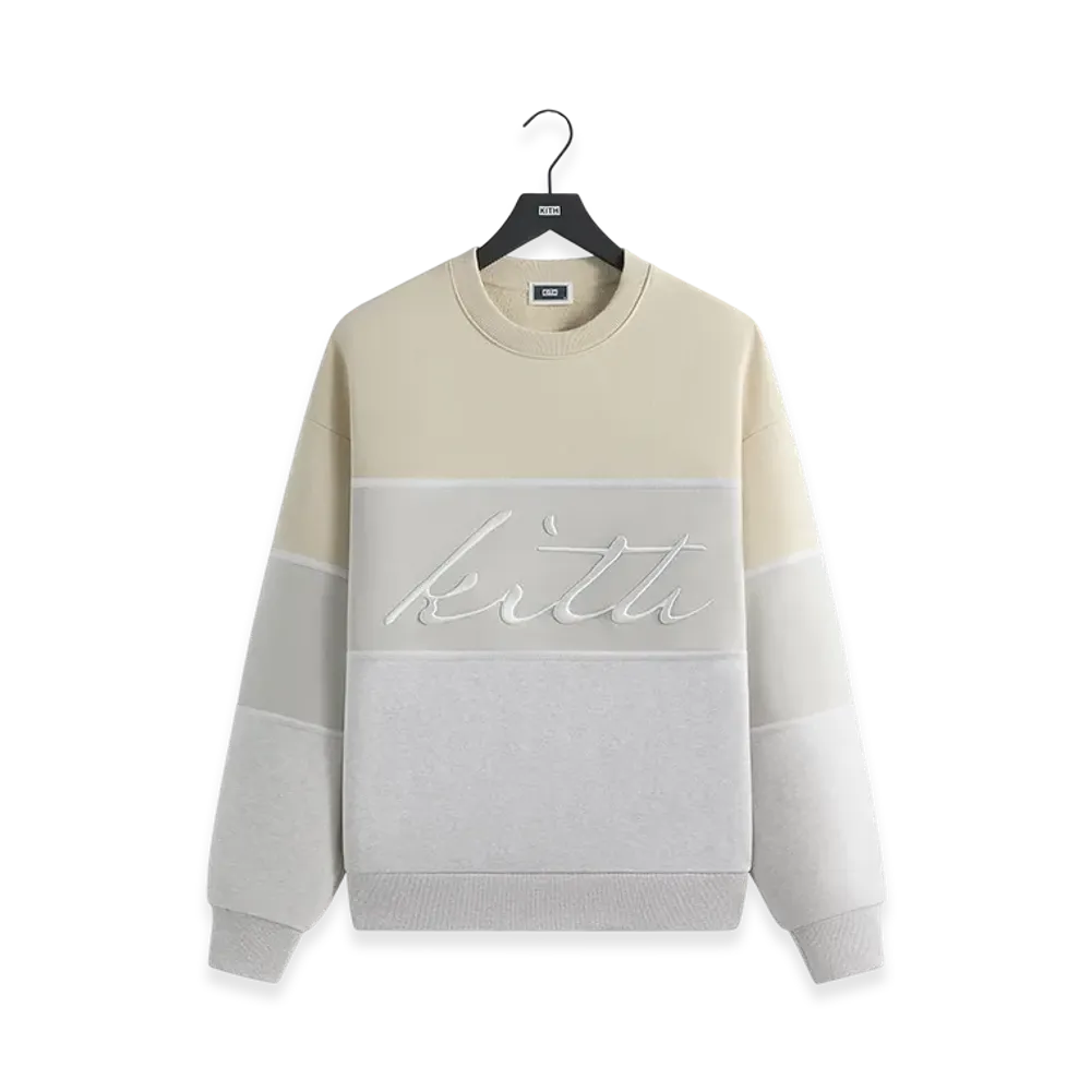 Kith Nelson Panelled Crewneck "Veil"