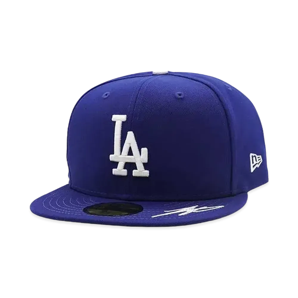 NEW ERA 59Fifty Shohei Ohtani Signature Collection Los Angeles Dodgers Sign "Dark Royal"