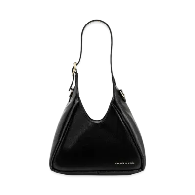 CHARLES & KEITH Minibuzz Hobo Bag "Black"