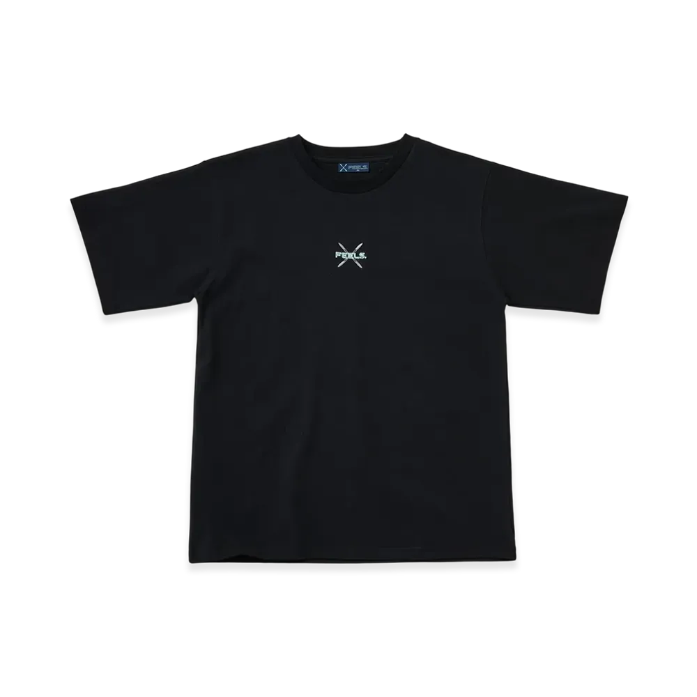 FEELS. Cross Logo T-Shirt "Black"