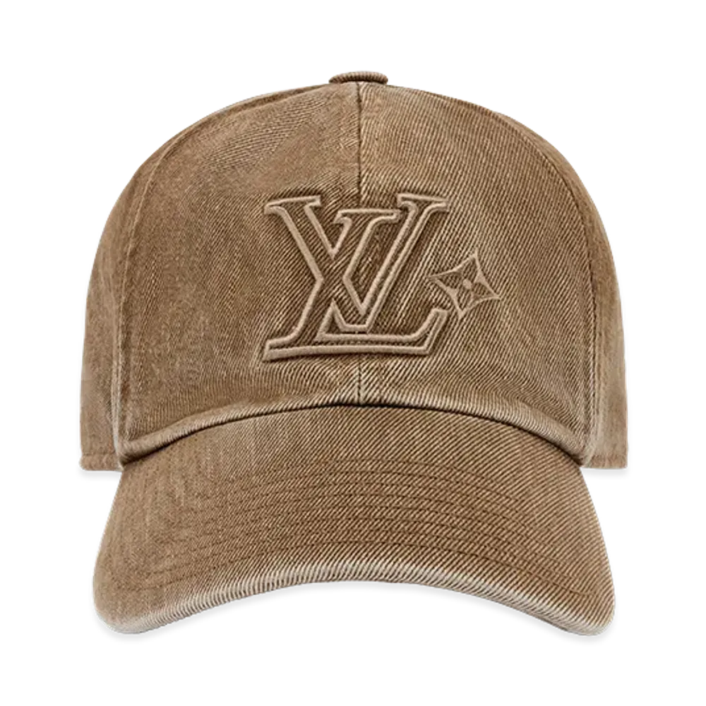 Louis Vuitton Cap LV Flower Washed "Beige"