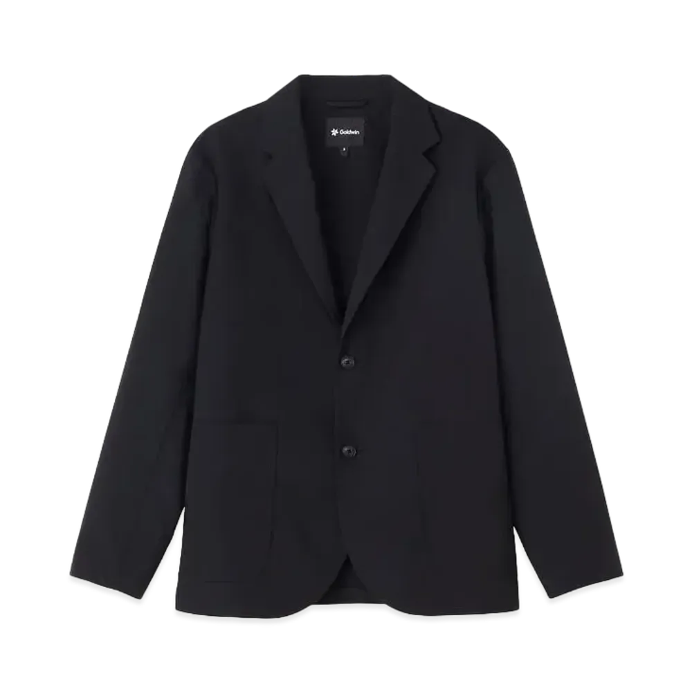 Goldwin Wool Bamboo Two Button Jacket (Unisex) "Black"