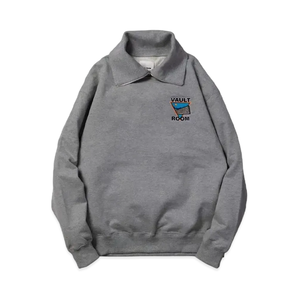 VAULTROOM Keyboard Half Zip Sweat "Gray"