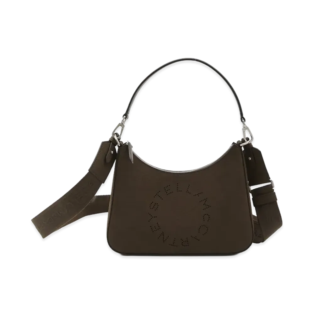 STELLA McCARTNEY Women's Stella Logo Crossbody Bag "Brown"