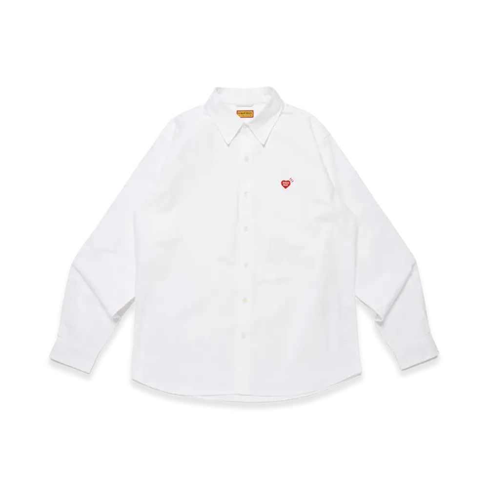 HUMAN MADE Oxford BD L/S Shirt "White"