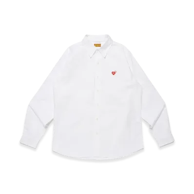 HUMAN MADE Oxford BD L/S Shirt "White"