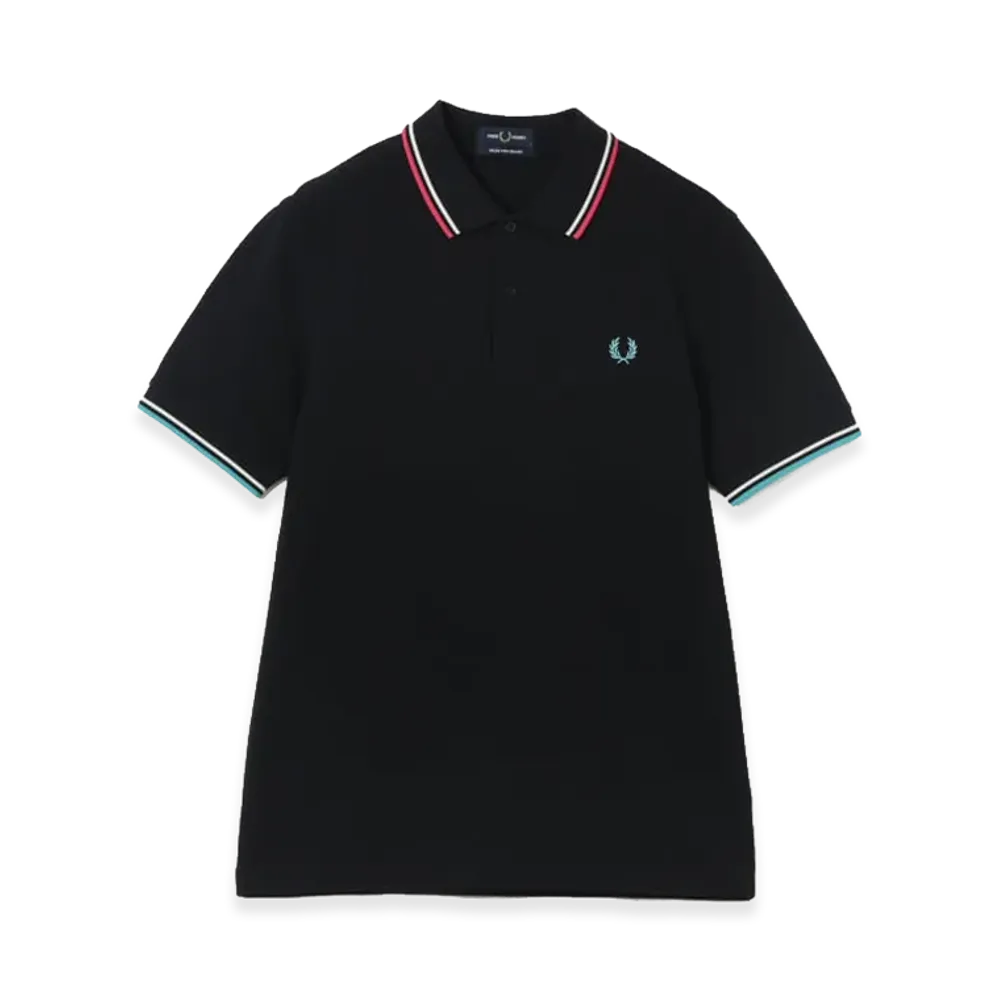 BEAMS x FRED PERRY Exclusive M3600 Tipped Polo Shirt "Black"