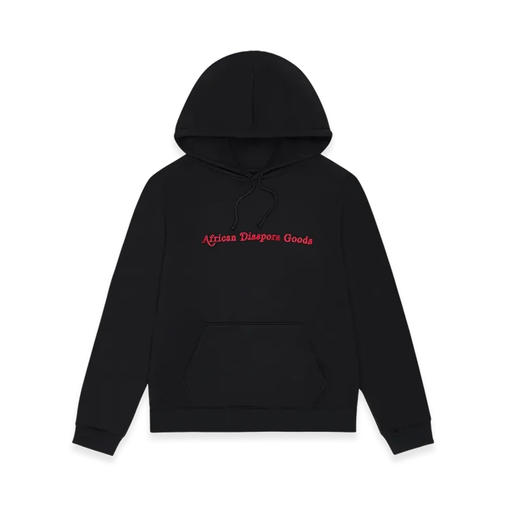 DENIM TEARS Rolling Stones Hoodie "Black"