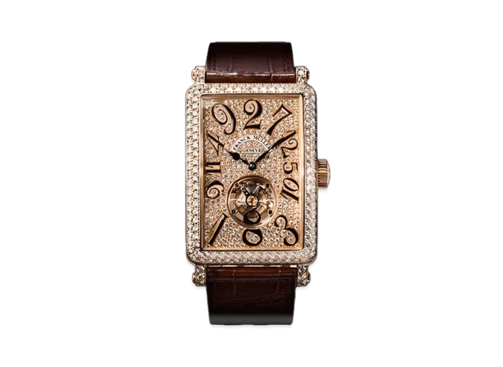 FRANCK MULLER Long Island Crazy Hours Tourbillon Diamond