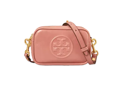 Tory Burch Perry Bombe Glazed Mini Bag "Pink"