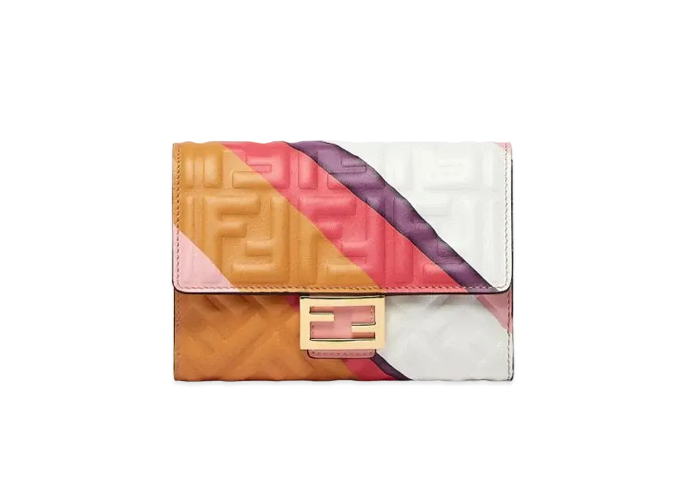 FENDI Nappa Leather Wallet "White"