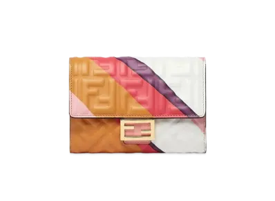 FENDI Nappa Leather Wallet "White"
