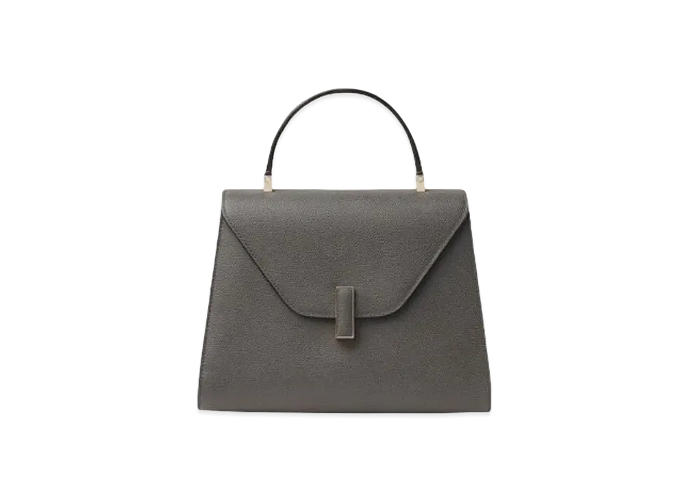 Valextra Iside Medium Bag "Dark Gray"