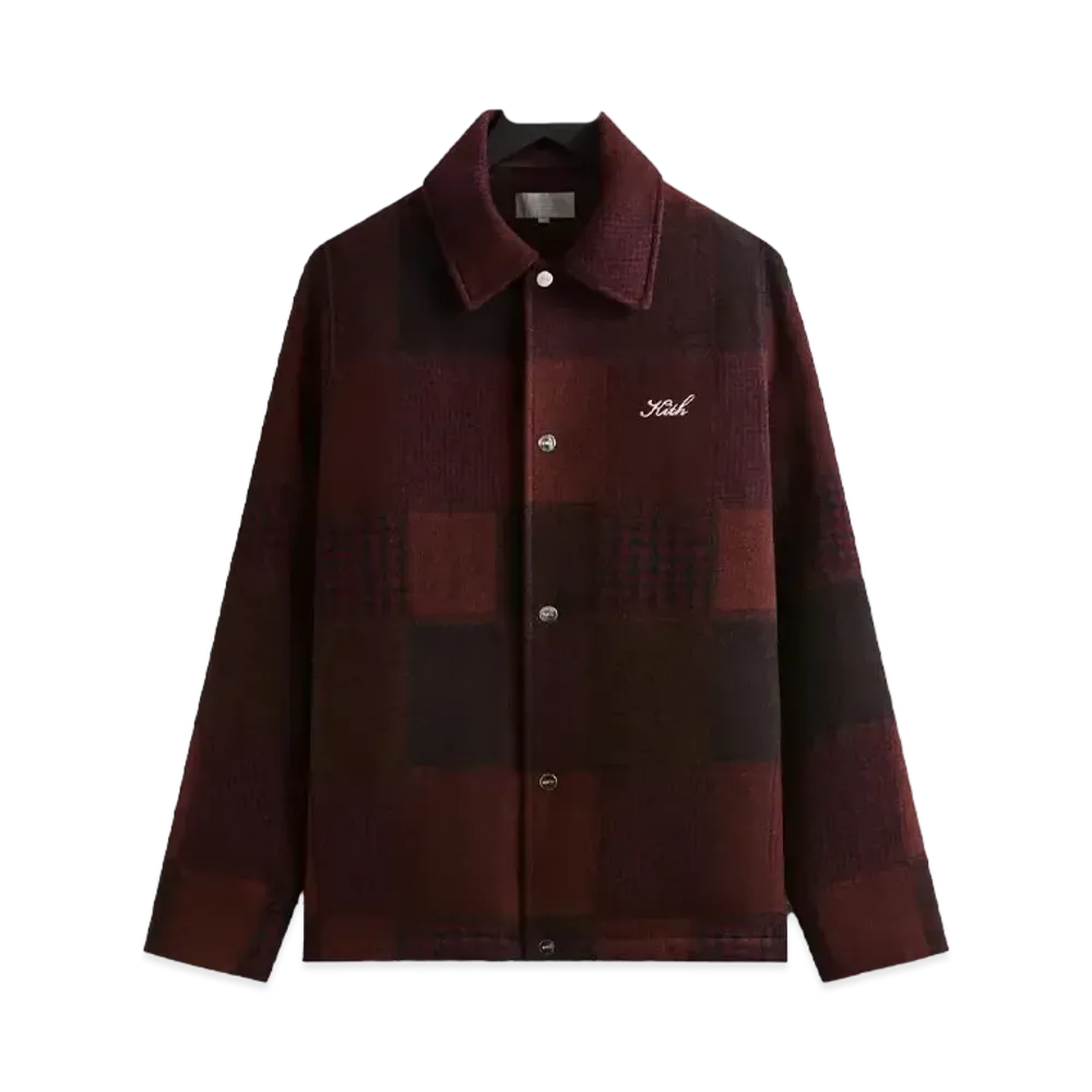 Kith Patchwork Wool Coaches Jacket "Aerate"
