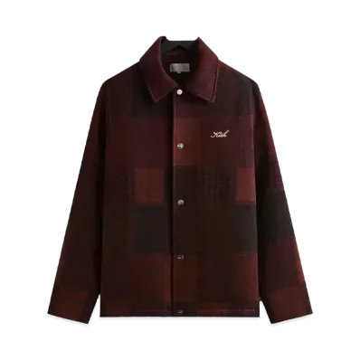 Kith Patchwork Wool Coaches Jacket "Aerate"