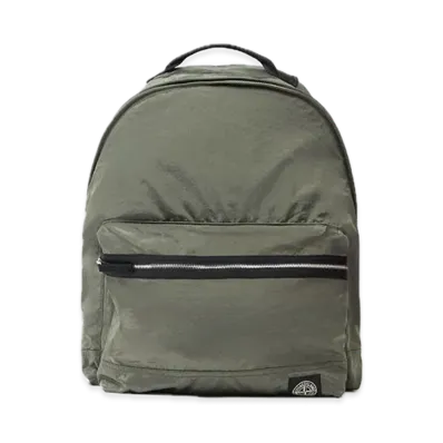 Stone Island 9200014 Coated Nylon Metal In Econyl "Musk Green"