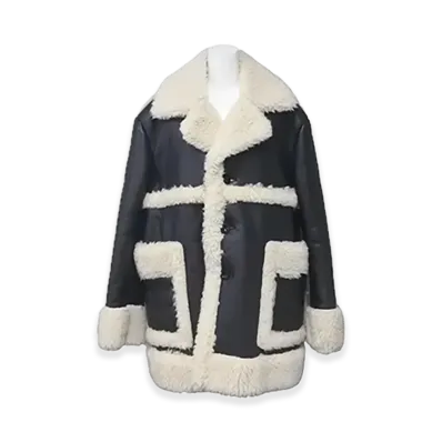 sacai Faux Shearling Blouson "Black"