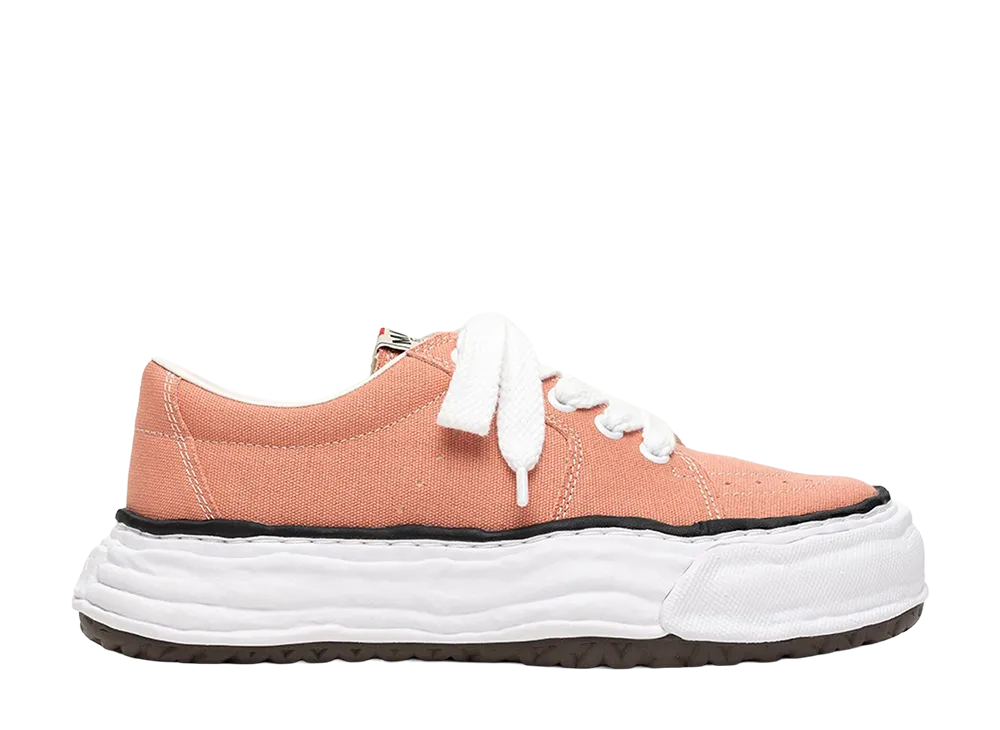 メゾンミハラヤスヒロ エリック オリジナルソールキャンバスローカットスニーカー "ピンク"