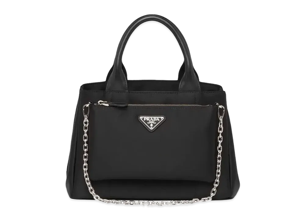 PRADA Nylon Tote Bag "Black"