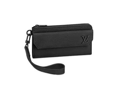 Louis Vuitton Zippy Wallet Aerogram "Noir"