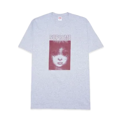 Supreme Margaret Keane Teardrop Tee "Heather Grey"