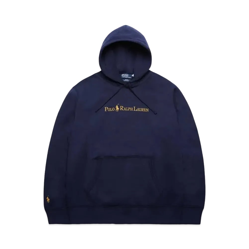 Polo Ralph Lauren x BEAMS Navy And Gold Logo Collection Hoodie "Navy"
