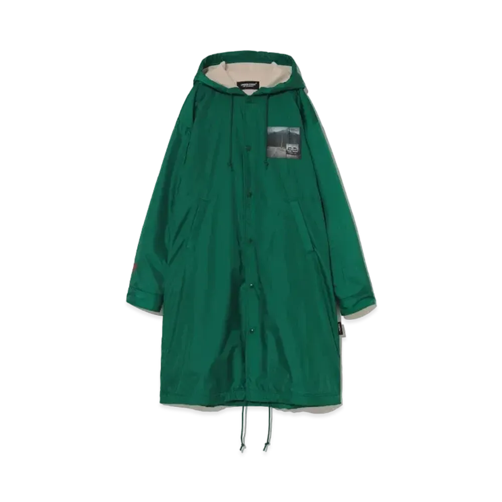 UNDERCOVER Twin Peaks Nylon Coach Jacket "Green"