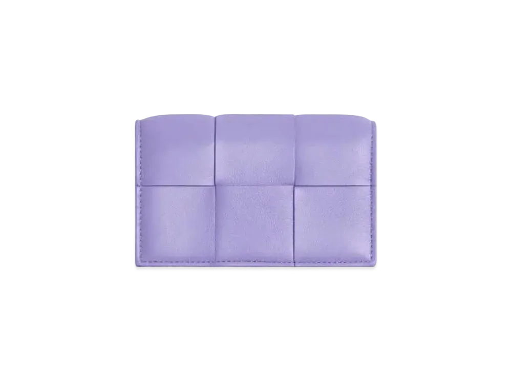 Bottega Veneta Business Card Case "Wisteria"