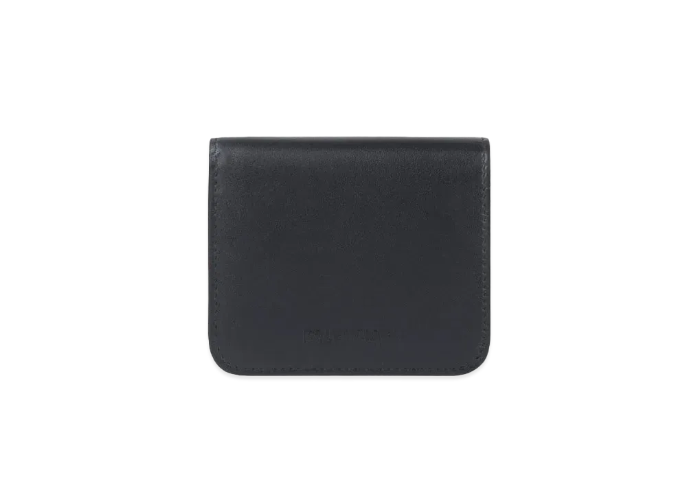 BALENCIAGA Essential Flap Coin And Card Holder "Black"