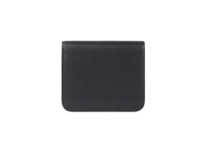 BALENCIAGA Essential Flap Coin And Card Holder "Black"