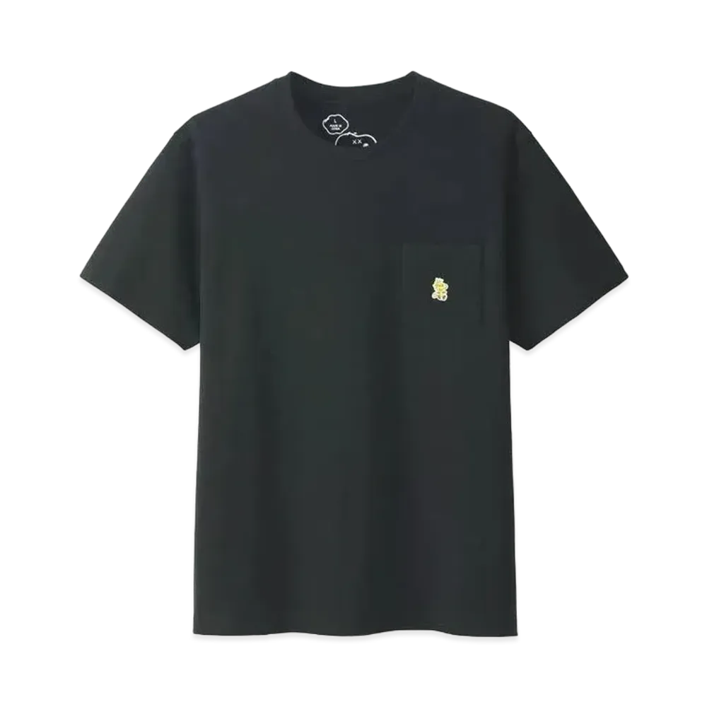 Uniqlo x KAWS x Peanuts Woodstock Pocket Tee "Black"