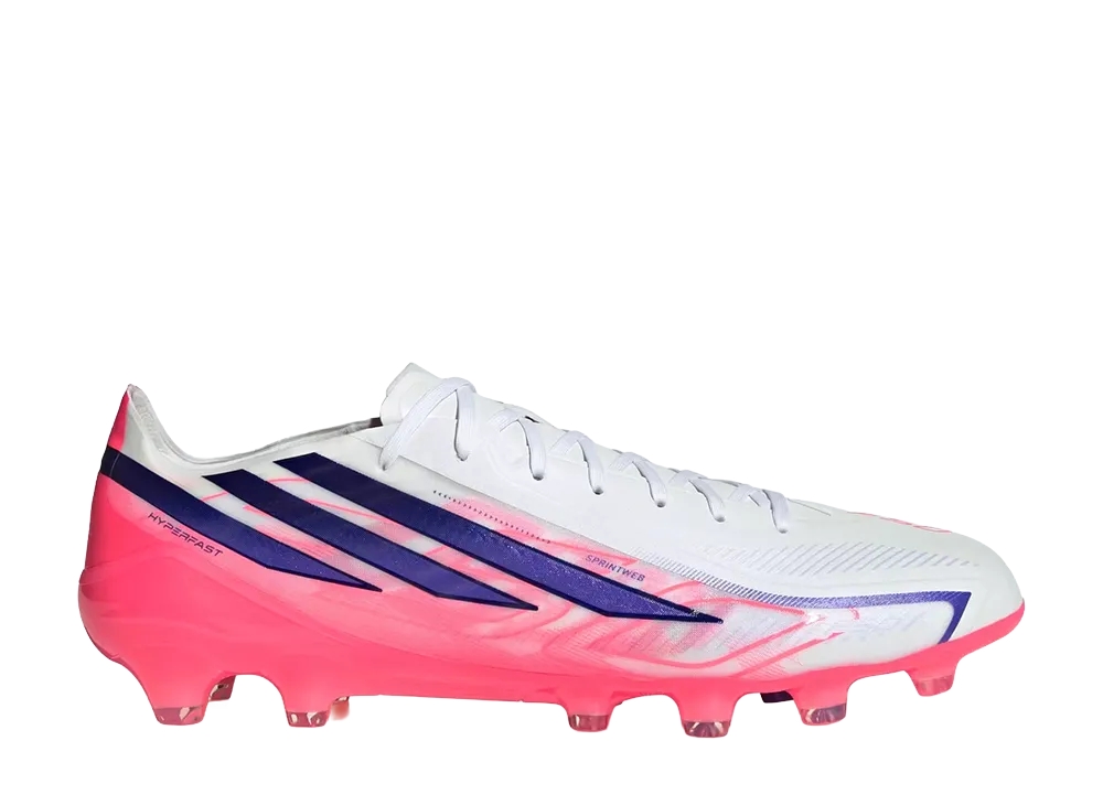 adidas F50 Hyperfast Pro HG "Cloud White/Solar Purple"
