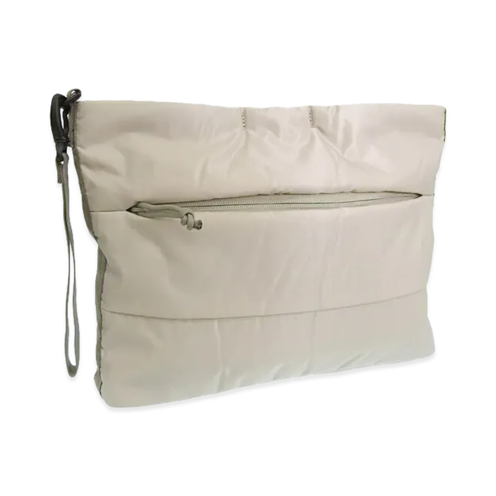 BRIEFING Crosscut Clutch Bag "Gray"