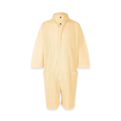 HOMME PLISSE ISSEY MIYAKE Pleats Bottoms 3 "Milk White"