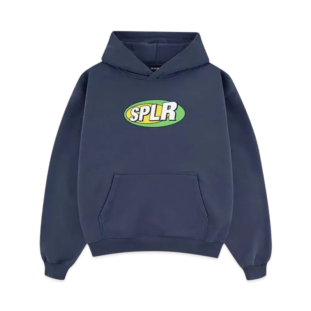 SPLR Lime Logo Hoodie "Blue"