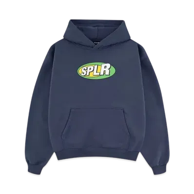 SPLR Lime Logo Hoodie "Blue"